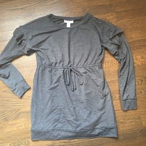 Motherhood Maternity Top with tie over the belly